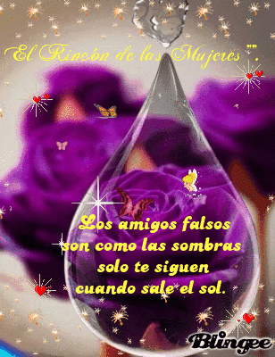 Blingee-Los amigoa falsos