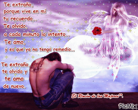 Te extraño....